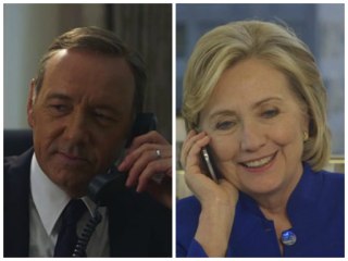 Кевин Спейси разыграл по телефону Хиллари Клинтон