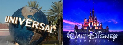  Universal и Walt Disney поделили пальму первенства