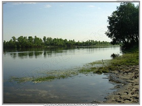 мелководье реки Десны вблиз с.Воропаев