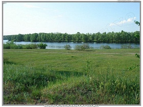 проселочная дорога по течению реки у с.Воропаев
