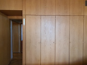 встроенный деревянный шкаф времен ссср