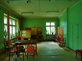 Комната отдыха техников СССР