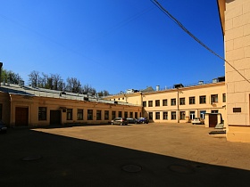 Площадь в советском поселке