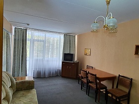 Квартира в бежевых тонах советского образца