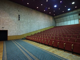 Мраморный советский концертный зал для съемок