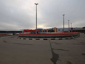 транспортная развязка перед аэропортом Шереметьево-2