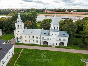 Воротная башня. Ярославово дворище. Фото П. Москалев
